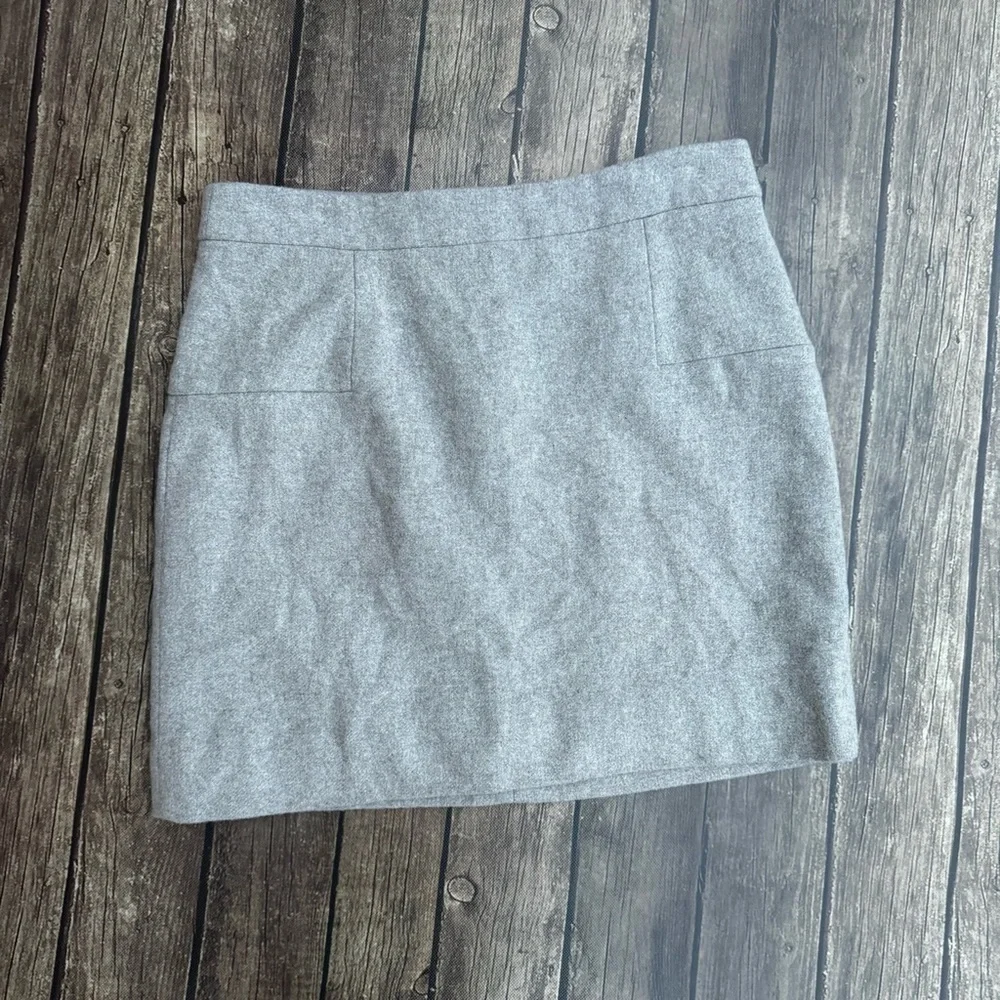 🩶✨ J.Crew Wool-Blend Mini Skirt ✨🩶